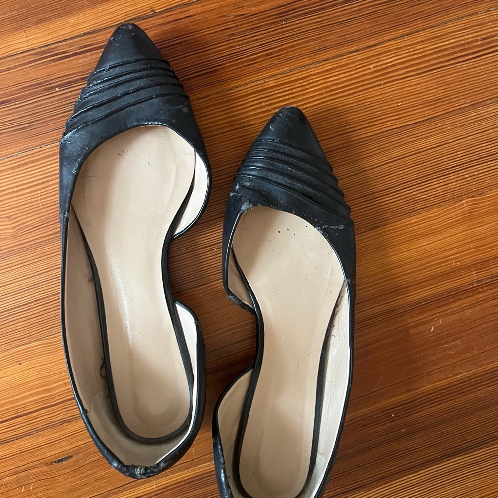 Nine West Black Flats